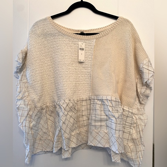 Pilcro short sleeve sweater/blouse - Picture 1 of 4
